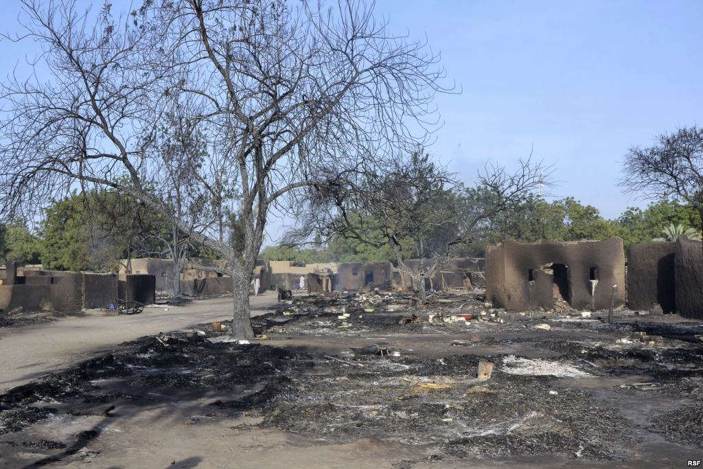 Six bombers, two explosions hit Chibok