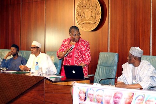 I don’t know where your girls are, Buhari tells Chibok parents