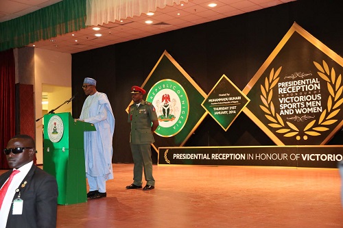 Buhari rewards Eaglets, others with cash gifts