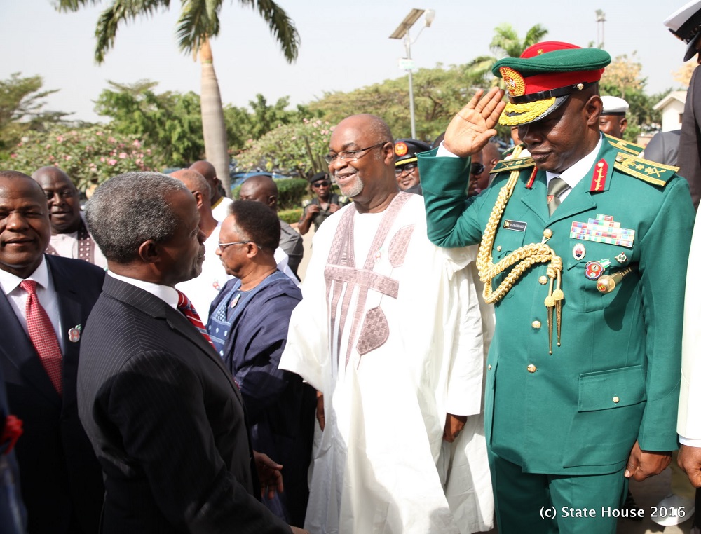 Photo News: 2016 Armed Forces Remembrance Day Inter-Denominational Church Service In Abuja