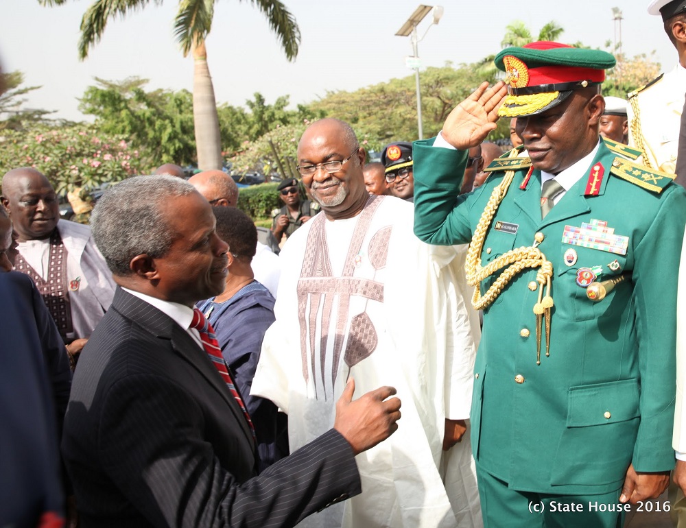 Photo News: 2016 Armed Forces Remembrance Day Inter-Denominational Church Service In Abuja