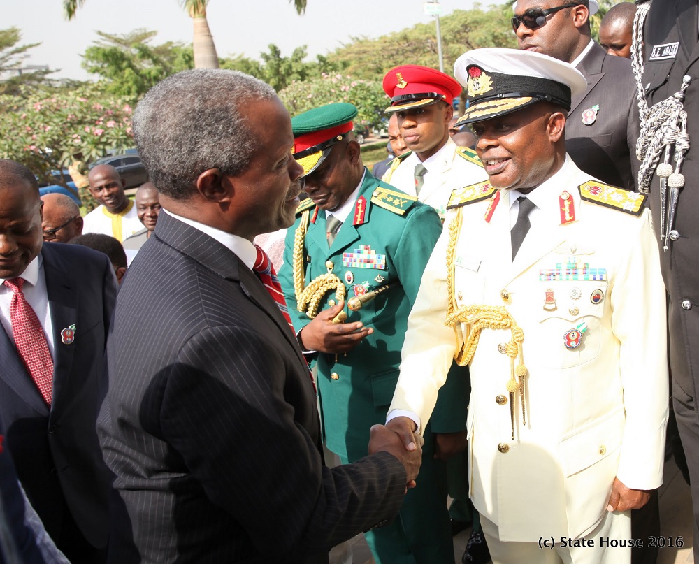 Photo News: 2016 Armed Forces Remembrance Day Inter-Denominational Church Service In Abuja