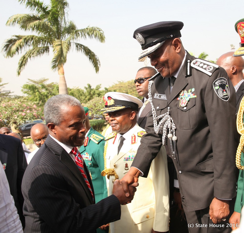 Photo News: 2016 Armed Forces Remembrance Day Inter-Denominational Church Service In Abuja