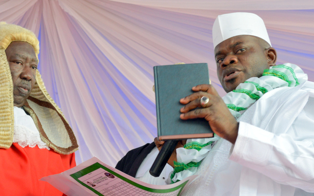 Bello leaves Kogi on auto pilot, attends governors’ meeting in Abuja