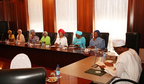 Buhari Receives In Audience Women In Politics Forum