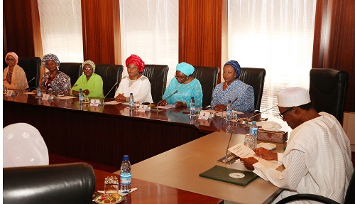 Buhari Receives In Audience Women In Politics Forum