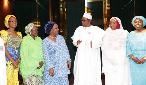 Buhari Receives In Audience Women In Politics Forum