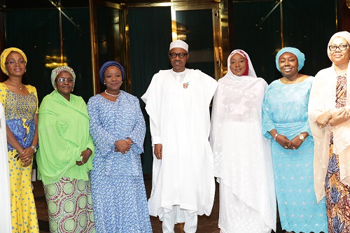 Buhari Receives In Audience Women In Politics Forum