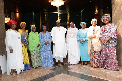 Buhari Receives In Audience Women In Politics Forum