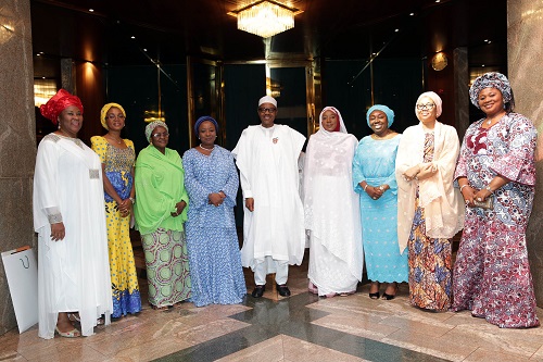Buhari Receives In Audience Women In Politics Forum