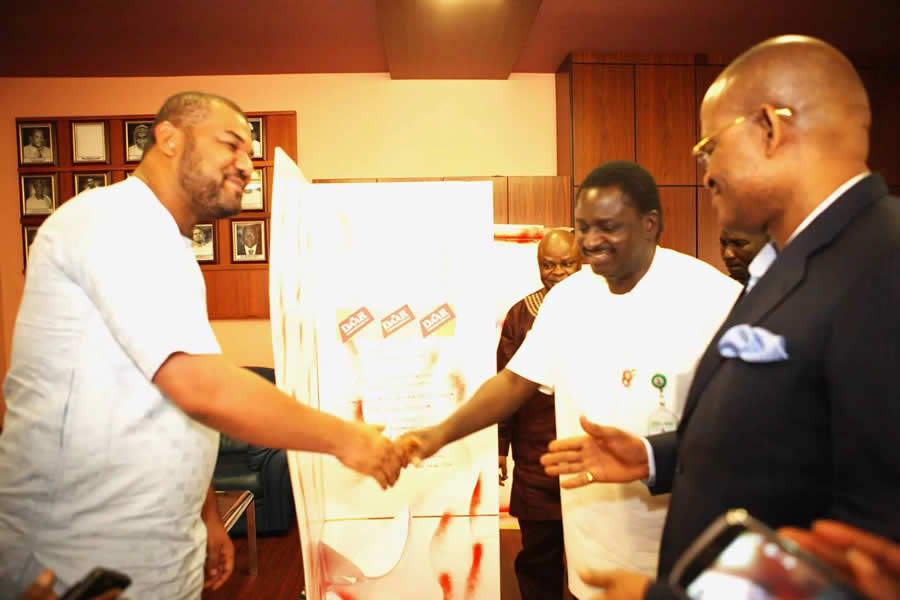 AIT presents greeting cards to Buhari