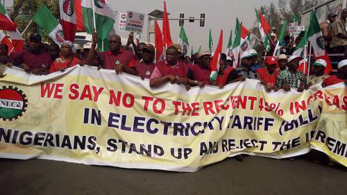 Protesters shut down Abuja over electricity tariffs