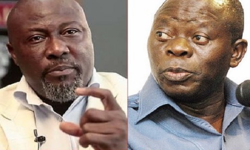 Made-in-Nigeria women: Oshiomhole demands unreserved apology from Dino Melaye