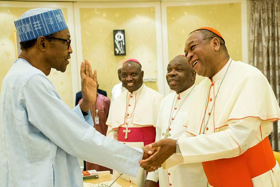 I’ve Ordered Security Agencies  To Deal Decisively With Rampaging Herdsmen  – Buhari Tells Catholic Bishops