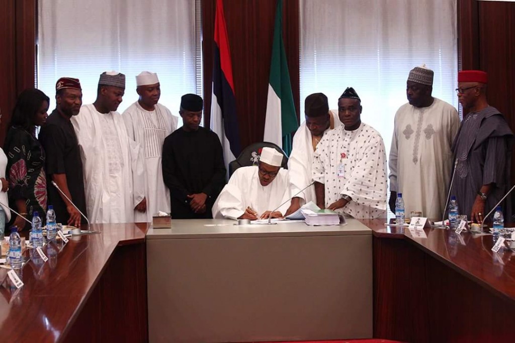 Remarks By President Muhammadu Buhari At The Signing Of The 2016 Appropriation Bill Into Law On Friday, May 6, 2016, Abuja