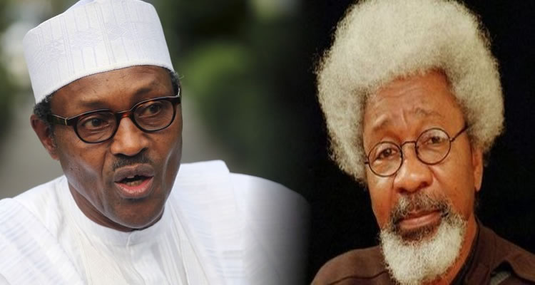 Buhari, Soyinka meet in Aso Rock