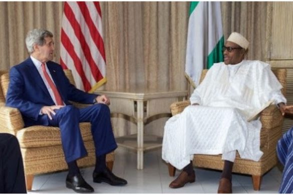 Reporters barred as Kerry visits Buhari