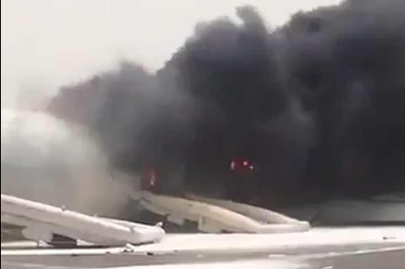 282 passengers escape death as Emirates aircraft crash-lands in Dubai