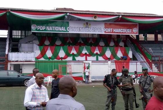 Police seal-off PDP convention venue