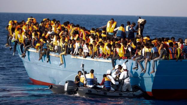 Thousands of migrants rescued off Libya