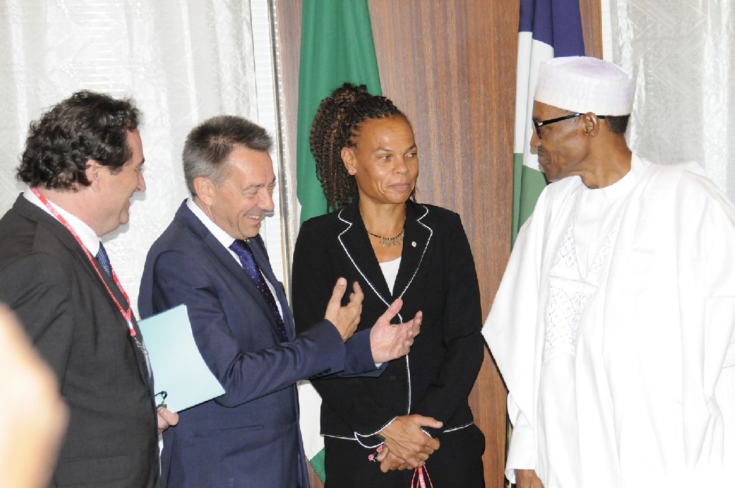 Buhari commends Red Cross over release of Chibok girls