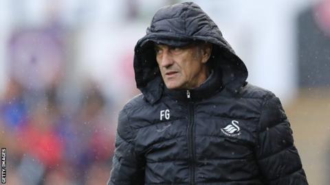 Swansea sack Francesco Guidolin and appoint Bob Bradley manager