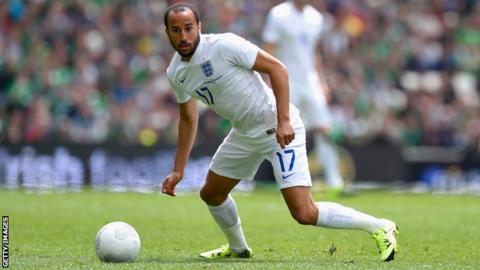 Andros Townsend replaces Raheem Sterling in England squad
