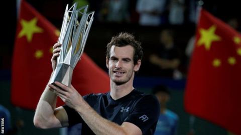 Andy Murray wins Shanghai Masters