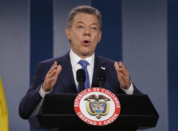 Columbian leader, Juan Santos, wins 2016 Nobel Peace Prize