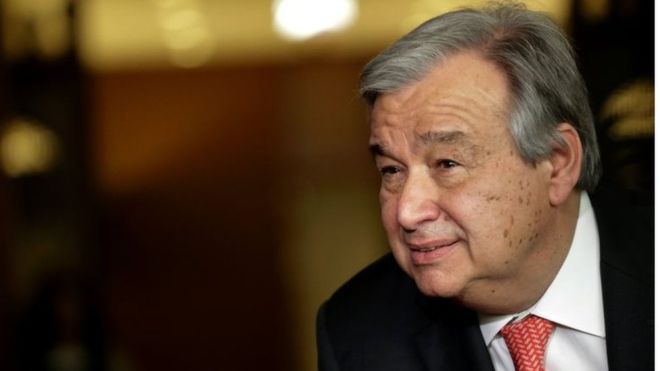 Buhari congratulates UN Secretary-general designate