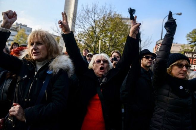 Polish women protest abortion restrictions