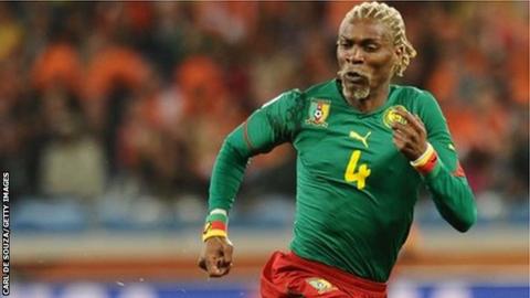 Cameroon legend Rigobert Song in hospital after ‘cerebral attack’