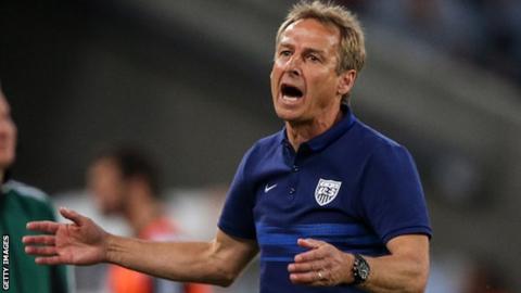 U.S. sacks Jurgen Klinsmann