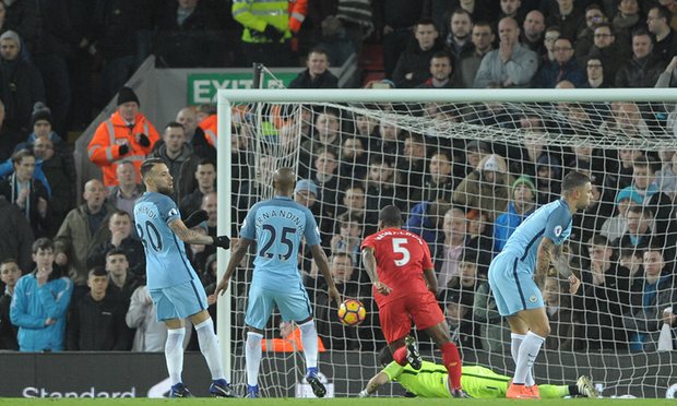 Premier League results for Saturday 31/12/2016