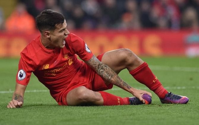 Coutinho to miss City clash