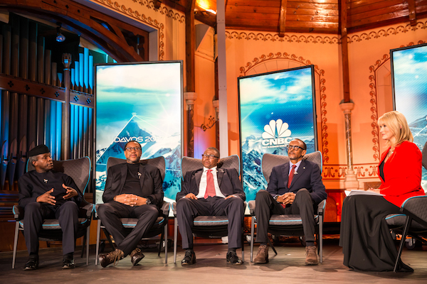 VP Osinbajo at the World Economic Forum 2017, Davos, Switzerland