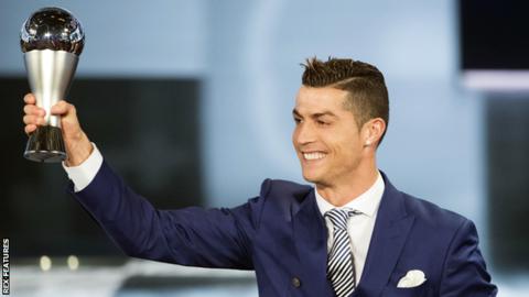 Cristiano Ronaldo beats Lionel Messi to win Fifa best player award
