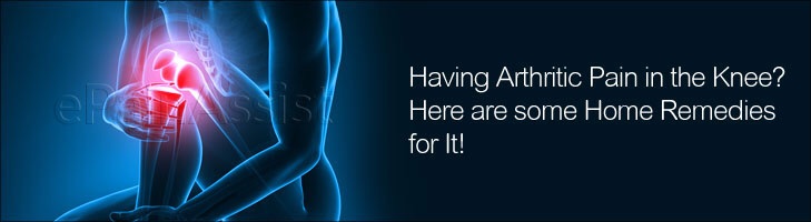 Home remedies for arthritis pain in knees