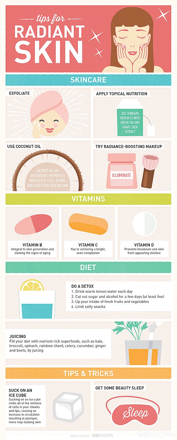 Tips for radiant skin you barely have to work for