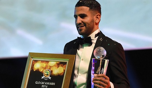 Algeria’s Rihad Mahrez is 2016 African Footballer of the Year