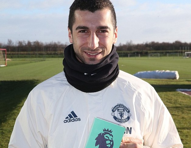 Henrikh Mkhitaryan wins December goal of the month