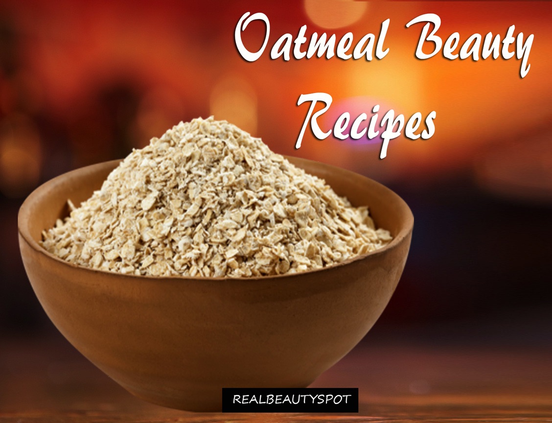 Oatmeal beauty recipes – Mask, face scrub, dry shampoo and body scrub