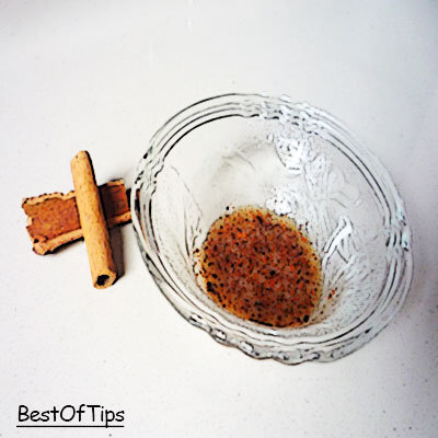 Cinnamon anti-wrinkle mask