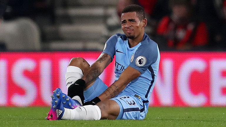 Manchester City’s Gabriel Jesus out of season