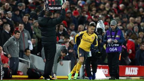 Why Wenger dropped Sanchez for Liverpool clash