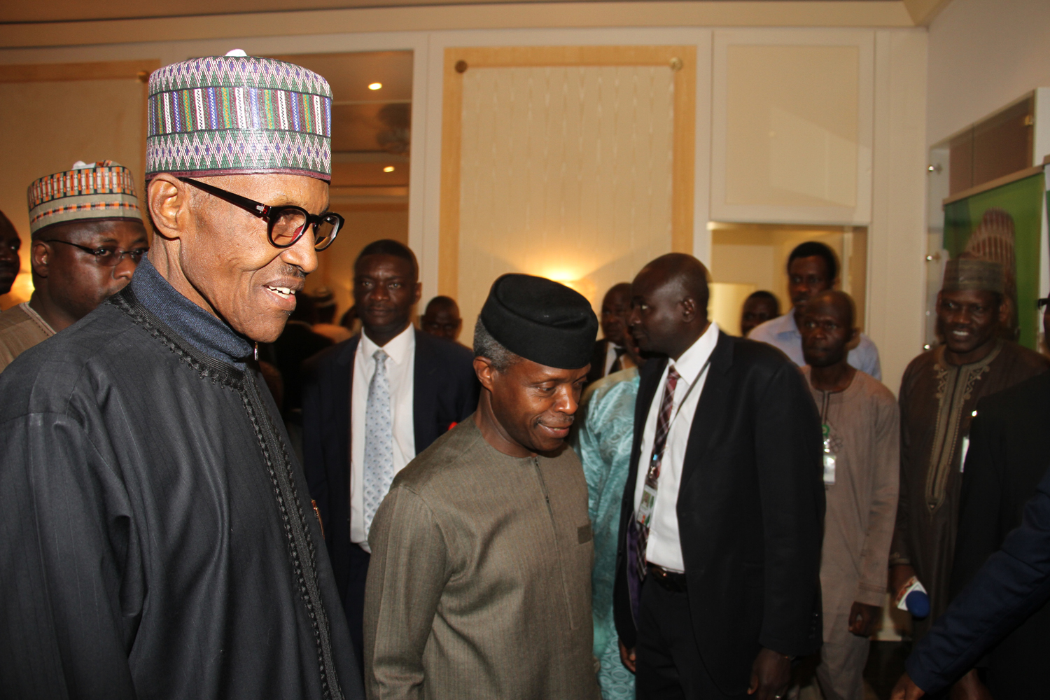 BREAKING: Osinbajo still in charge – Buhari