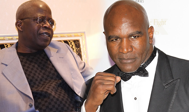 Tinubu faces Holyfield in charity fight