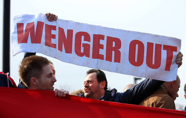 78 percent of Arsenal fans want Wenger out