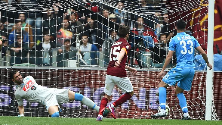 Italian Serie A results for Saturday