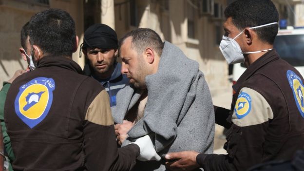 Chemical attack kills 58 in Syria
